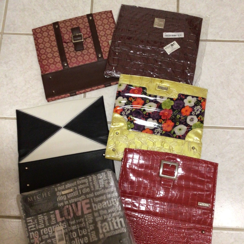 Miche shells and bag Lot!